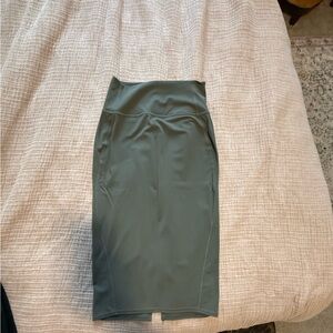 Lululemon Align Green Pencil Skirt